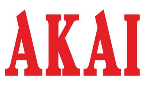 Logotipo e insignia Akai Digital Pegatina 40 X 26 oro 