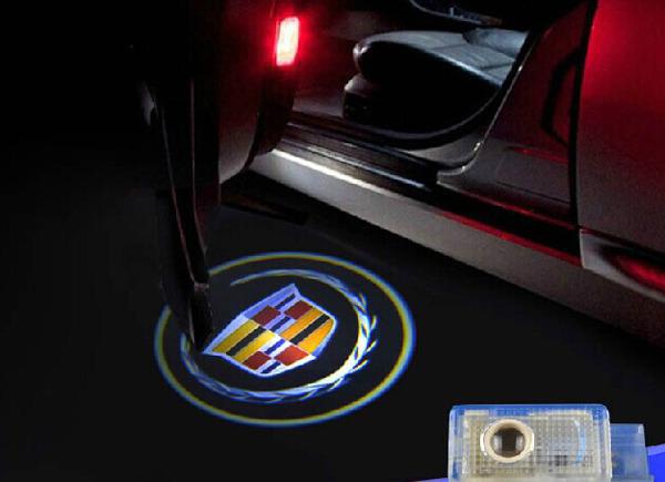 Universal Wireless Car Door Shadow Light Welcome Light Laser Emblem Logo Lamps Kit by FLYEEGO Car Door Lights for TOYOTA 2PCS