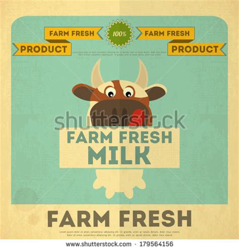 Download Free Farm Fresh Milk Logos PSD Mockup Template