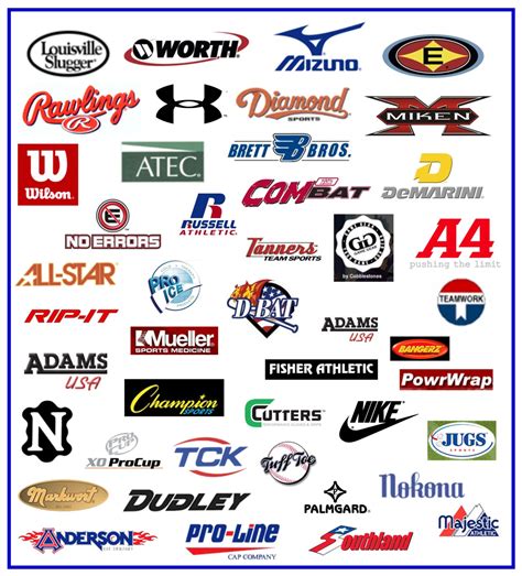 Sports company Logos
