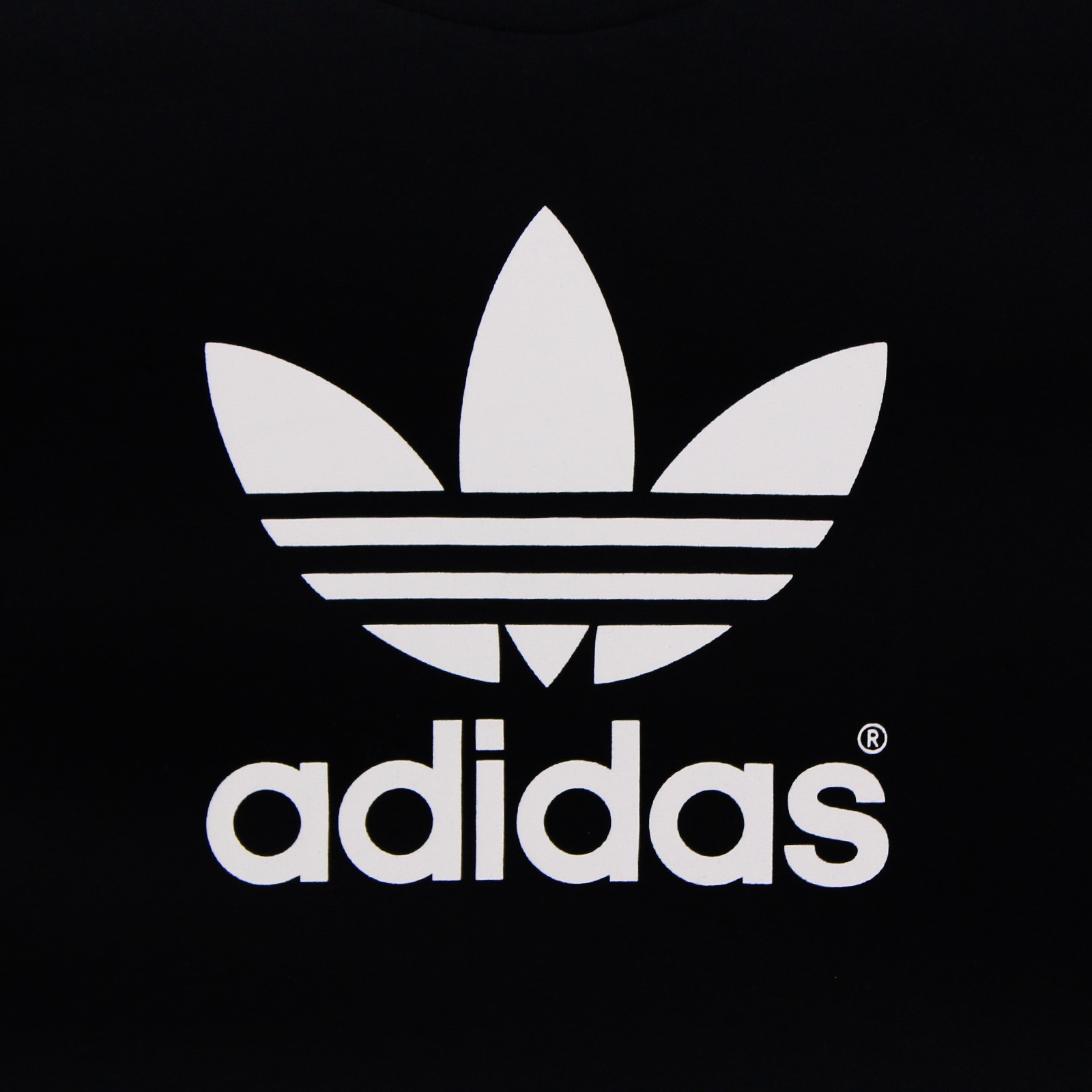 Black adidas Logos