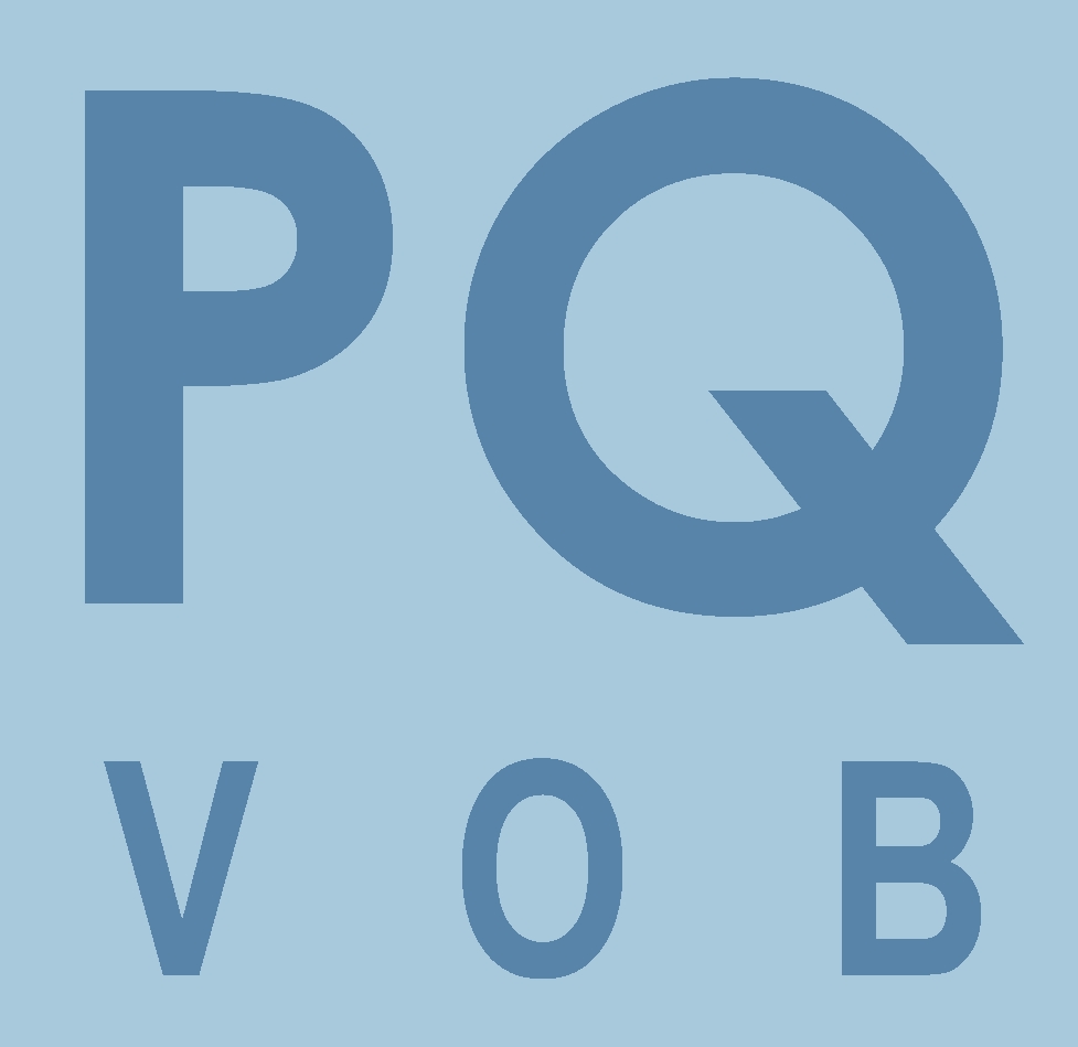 V B logo. VOB logo.