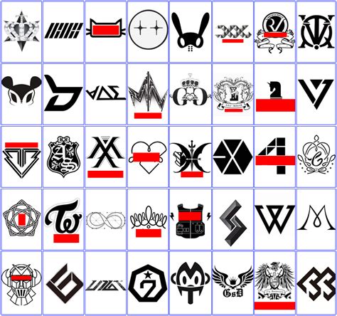 Kpop Group Logos