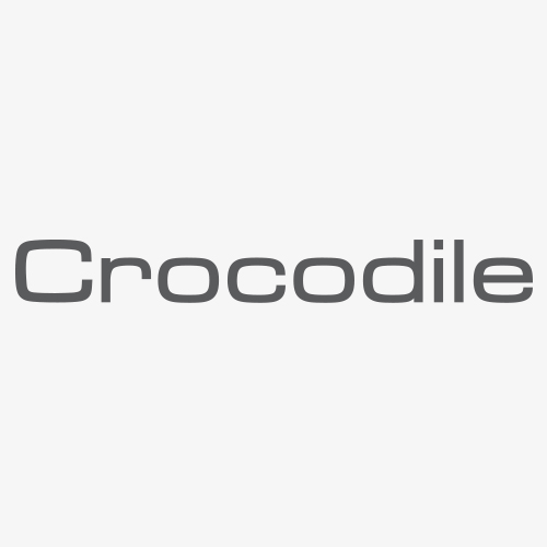 brand with a crocodile logo