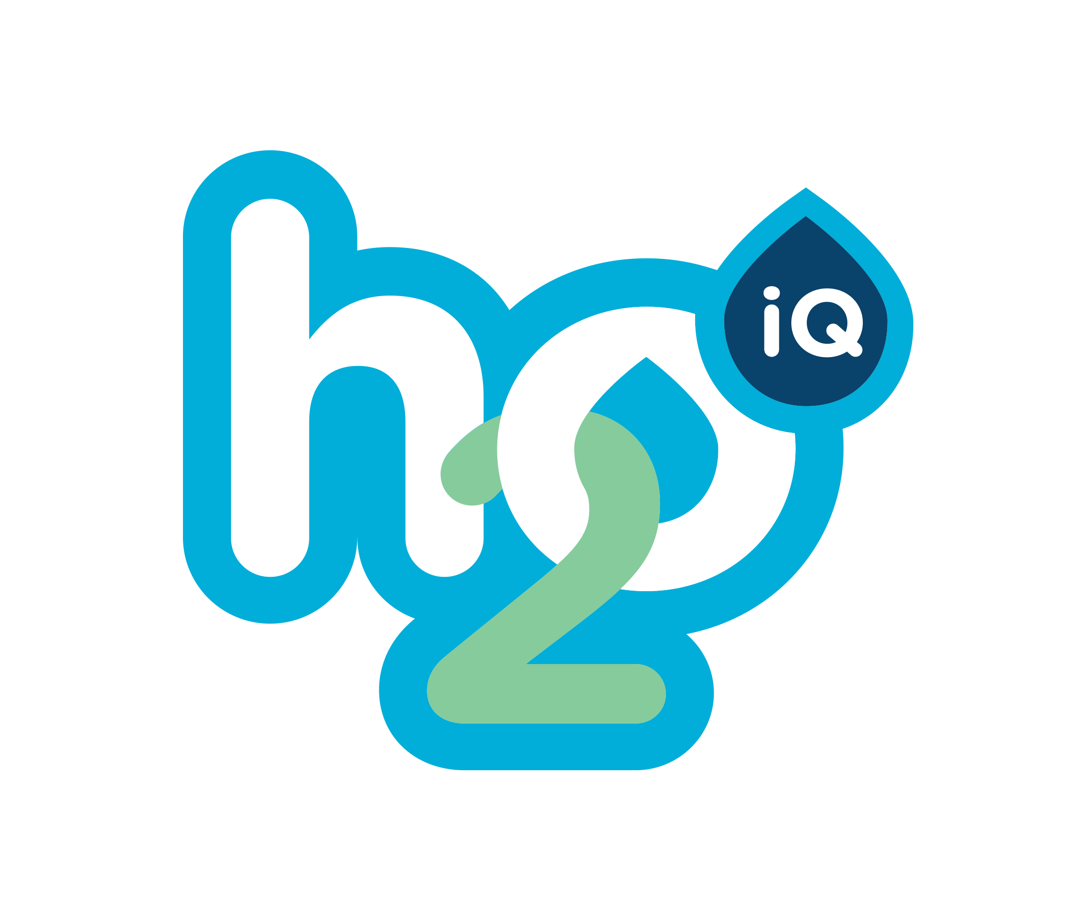 H2o internet png logo