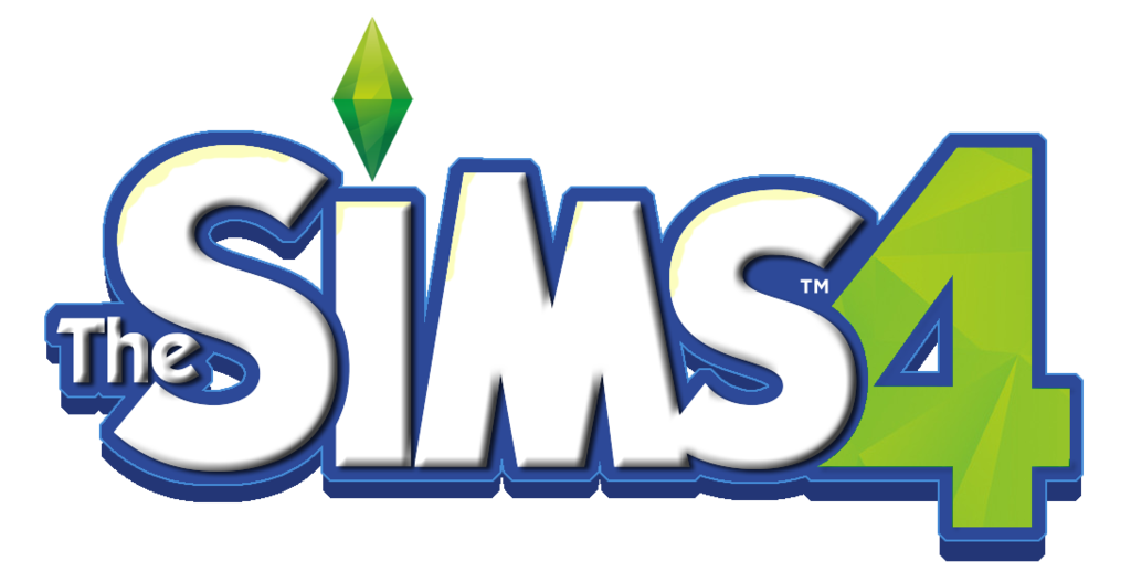 Sims 4. Logos. 