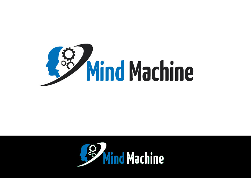 Download Free Machine Logos PSD Mockup Template