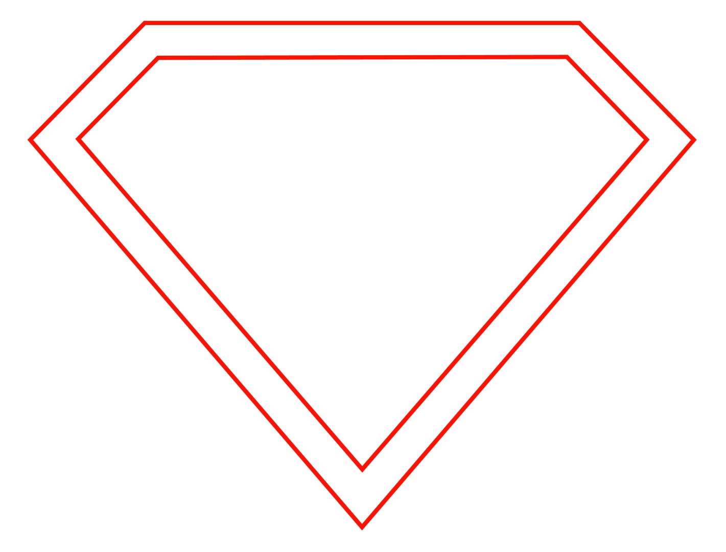 Blank superman Logos For Blank Superman Logo Template