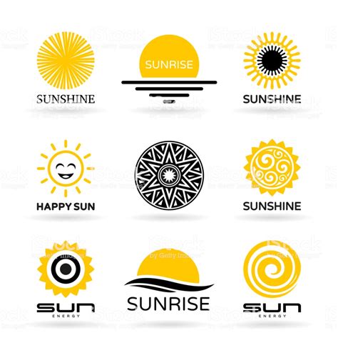 Sun energy Logos