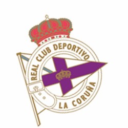 Deportivo la Coruna Corina Real Club Depor Logo Pin Badge Krone Fahne 
