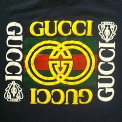 Vintage Gucci Logos - golden gucci roblox t shirt